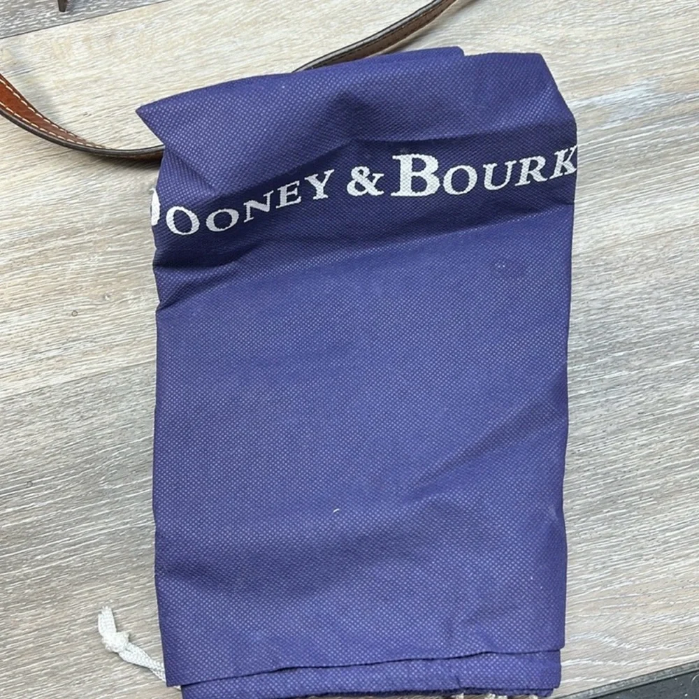 Dooney & Bourke Navy Dixon Hobo Pebble Leather Crossbody Bag! GUC!! - Picture 13 of 15